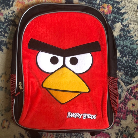 Angry Birds Children’s Backpack Bookbag - Picture 1 of 3